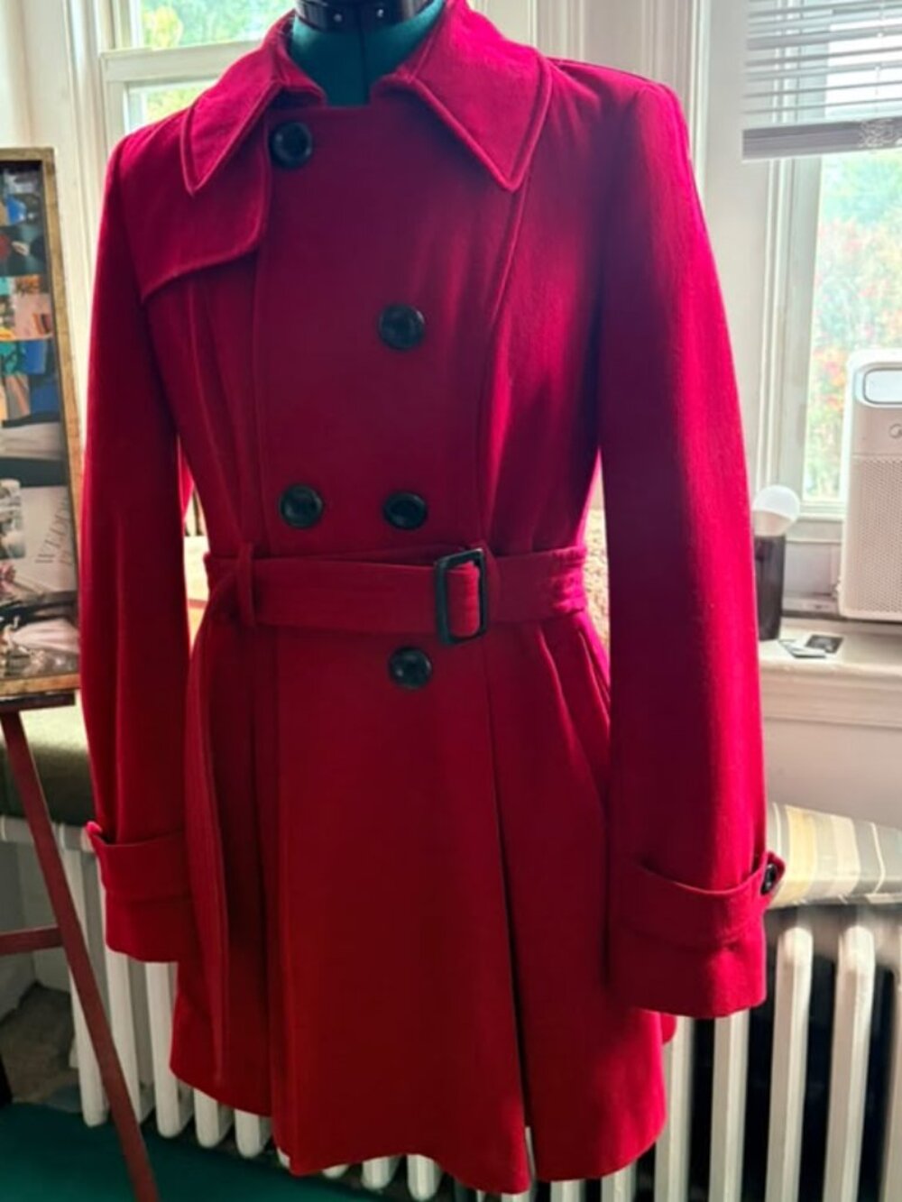 Red Victoria's Secret Winter Coat